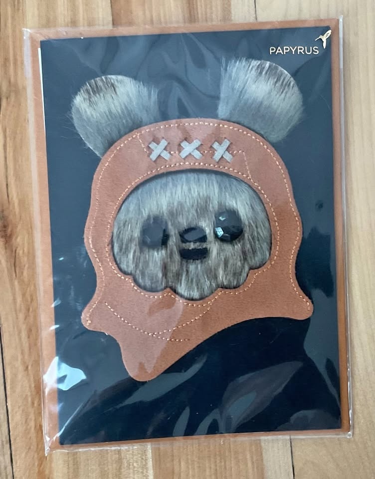 New Chewbacca Papyrus Celebration Card