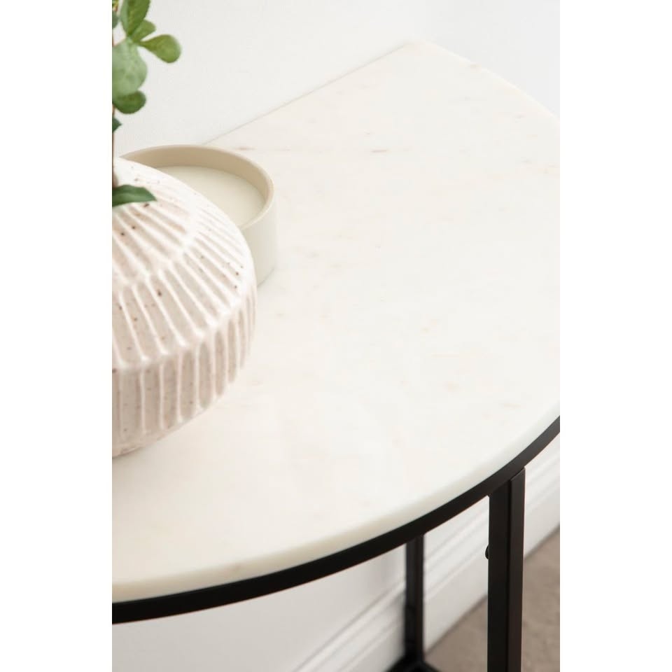 Marble Console Table / Accent Table - Brand New - photo 4