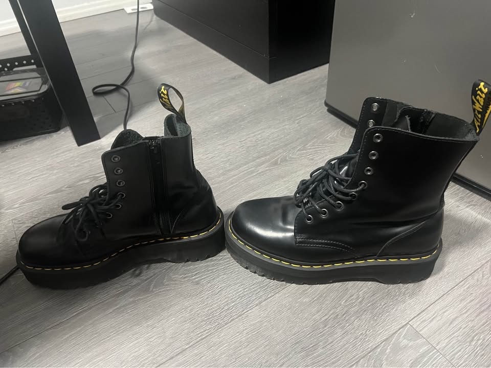 Size 9 Jardon Boot Smooth Leather Platform - photo 3