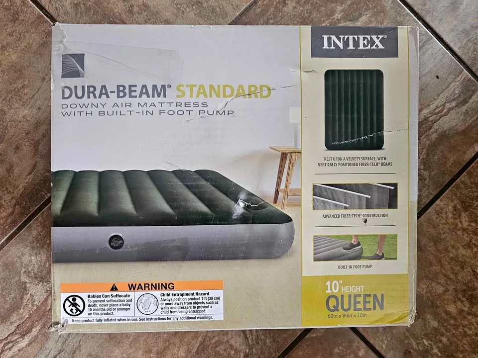 Queen Blow up Mattress thumbnail