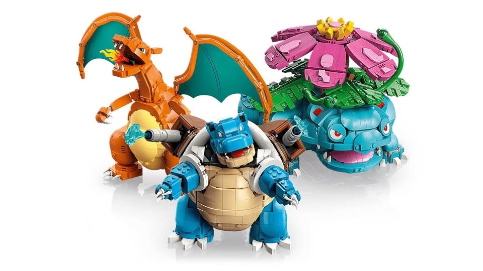Lego Pokemon CONFIRMED PREORDER 72153 Venusaur, Charizard and Bl - photo 4