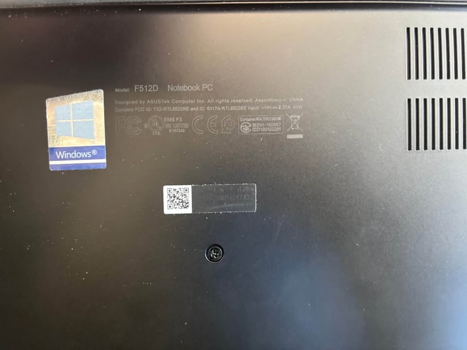 Asus 15.6” Vivobook Laptop - 2019 - photo 3