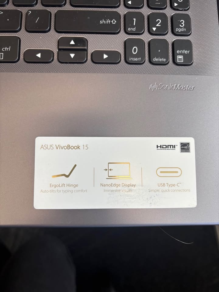 Asus 15.6” Vivobook Laptop - 2019 - photo 5