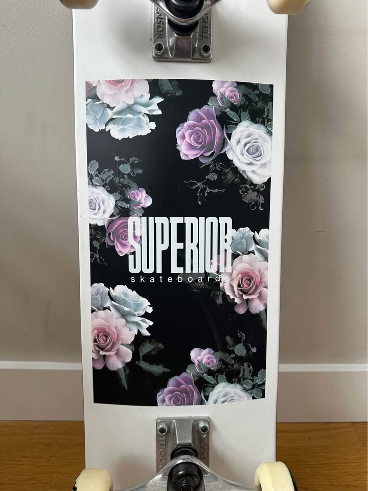 Superior Skateboard - 8” Roses Design - photo 3