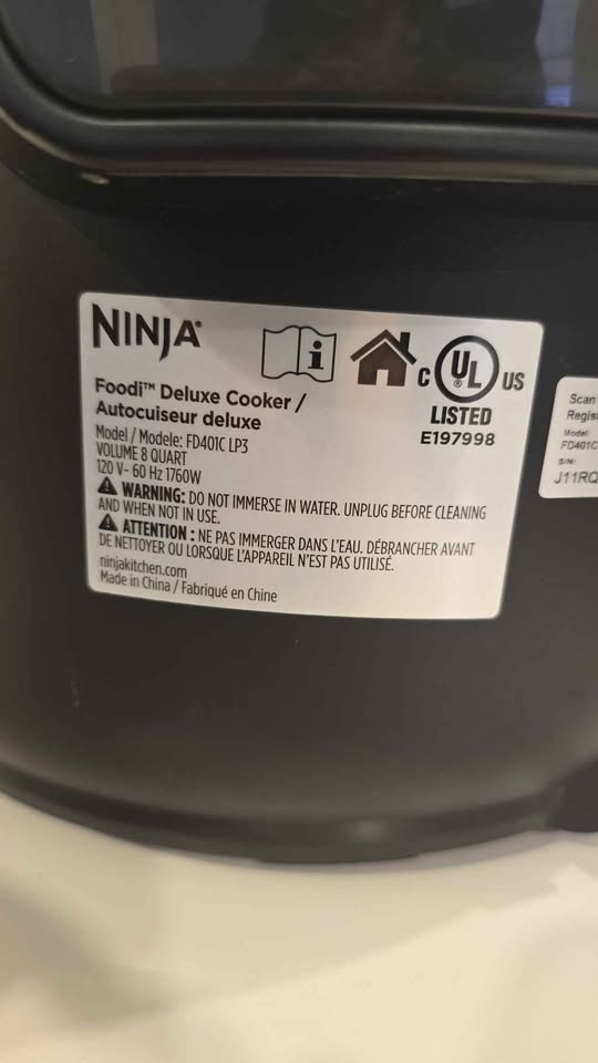 Ninja Deluxe Pressure Cooker & Air Fryer - photo 5