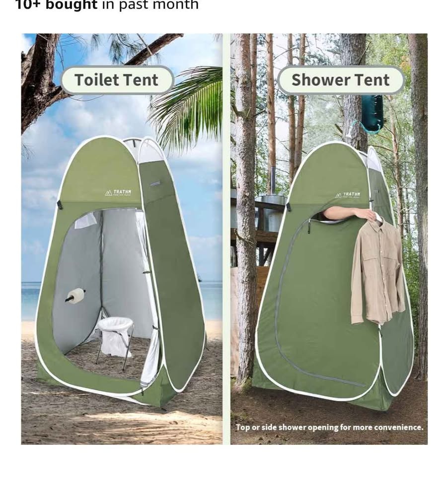 Pop-Up Privacy Tent for Camping Shower Toilet - photo 4