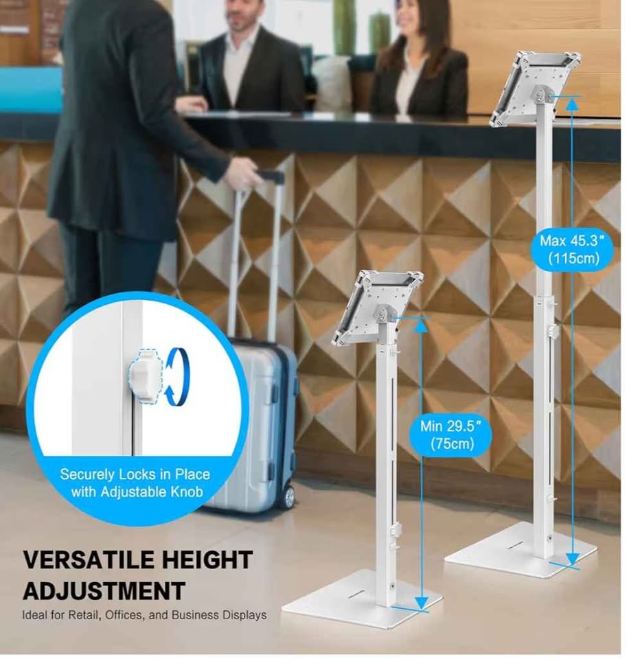 Adjustable Tablet Floor Kiosk - photo 2