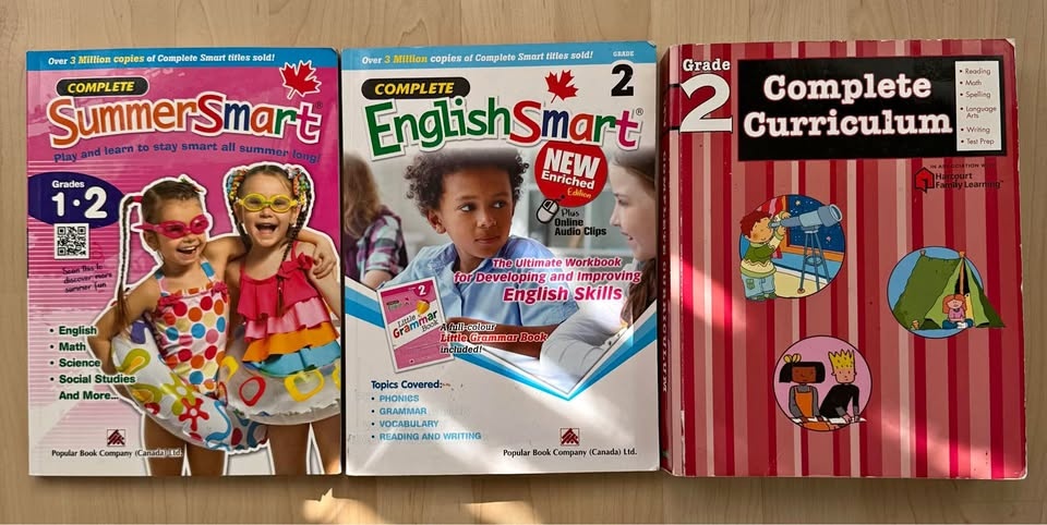 Grade 2 Workbook Bundle (3 Books) – Great Value!