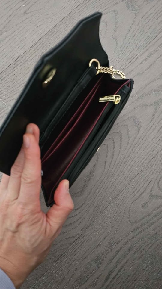 Saint Laurent Cassandre Envelope Chain Wallet - photo 5