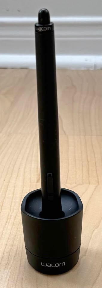Wacom Grip Pen with Weighted Stand