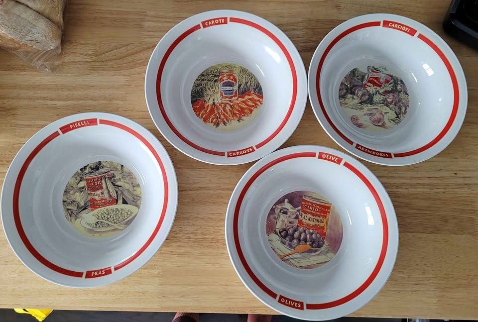 Vintage Italian Pasta Bowls