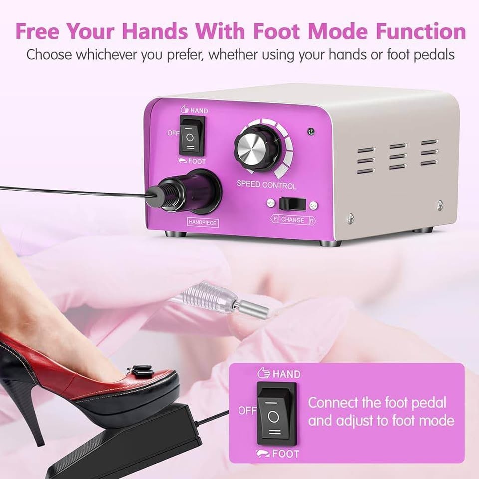 Professional Nail Salon E-File Drill Machine - photo 5