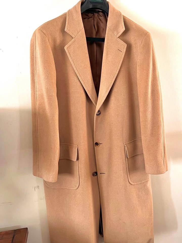 Men's 100% Camelhair Brooks Brothers Executive Dress Coat (44R)