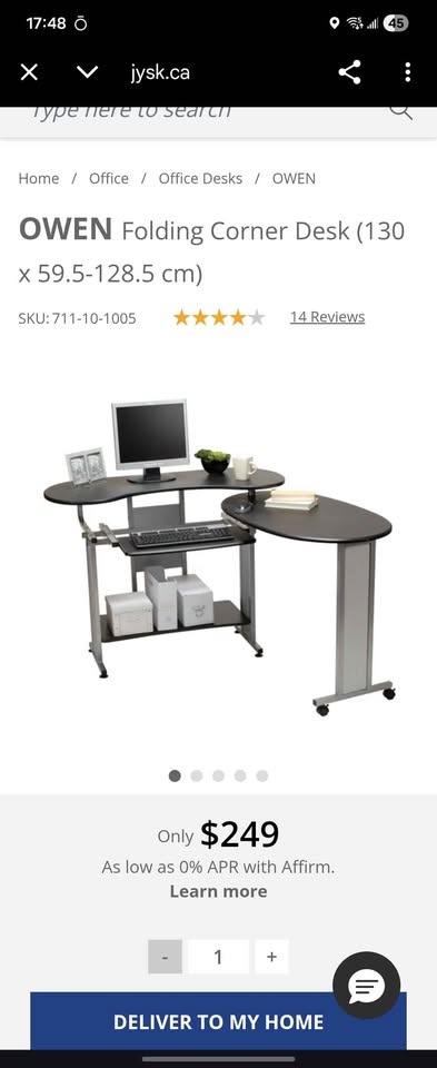 3 Tier office desk OBO - photo 5