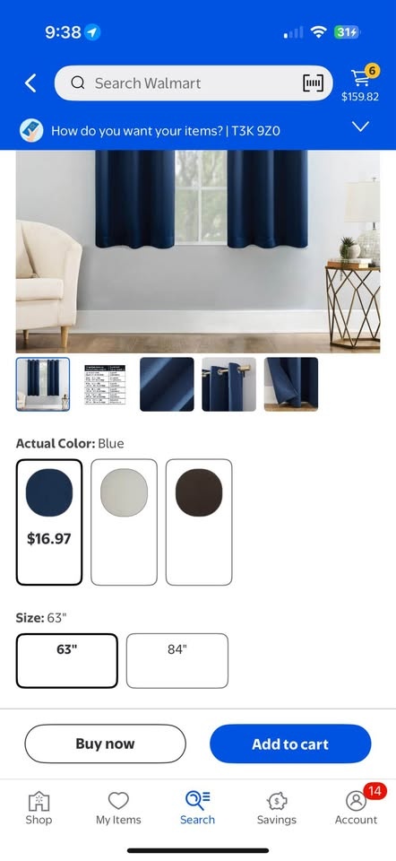 4 Brand New Curtain Panels (Navy & White Textured) - photo 4