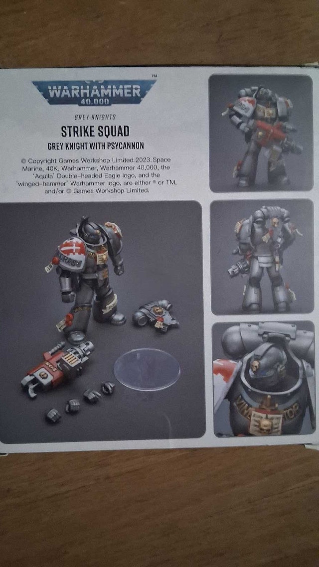 JoyToy Warhammer 40k Grey Knights Psycannon - photo 3