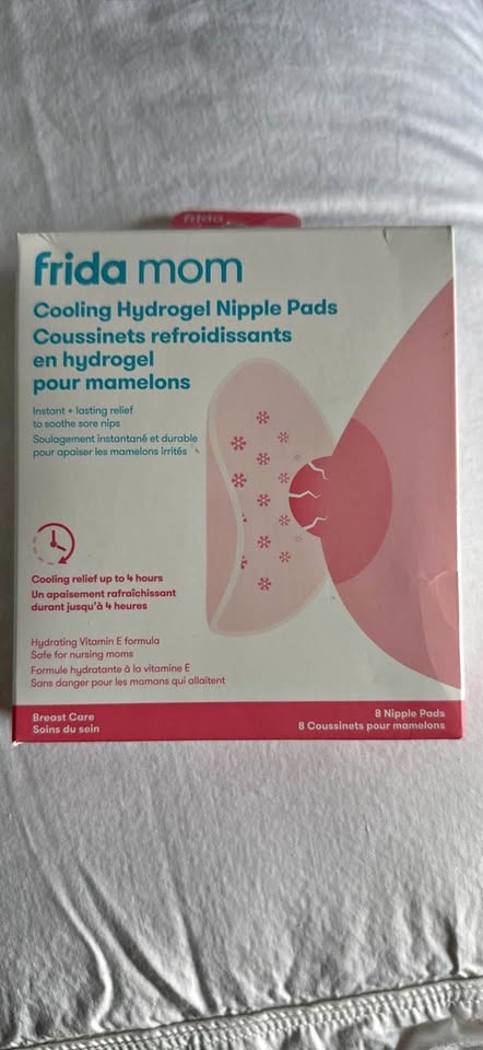Frida Mom Cooling Hydrogel Nipple Pads - 8 Count