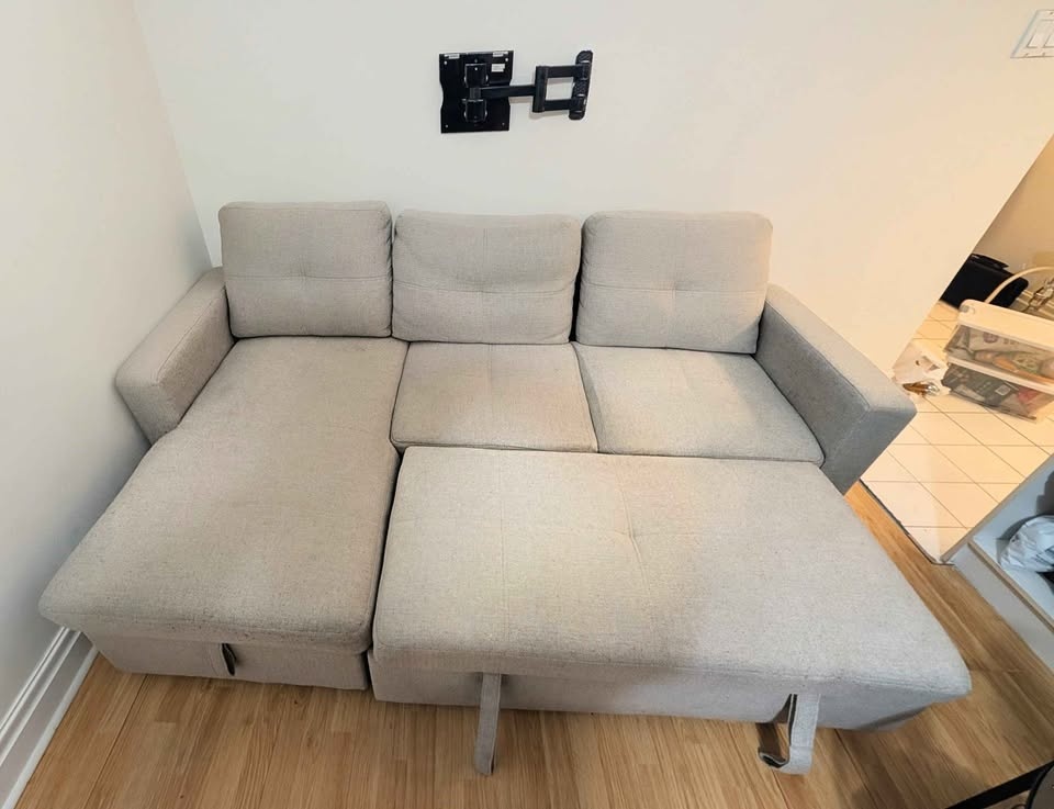 Beautiful Sofa Bed with Storage and Chaise - photo 4