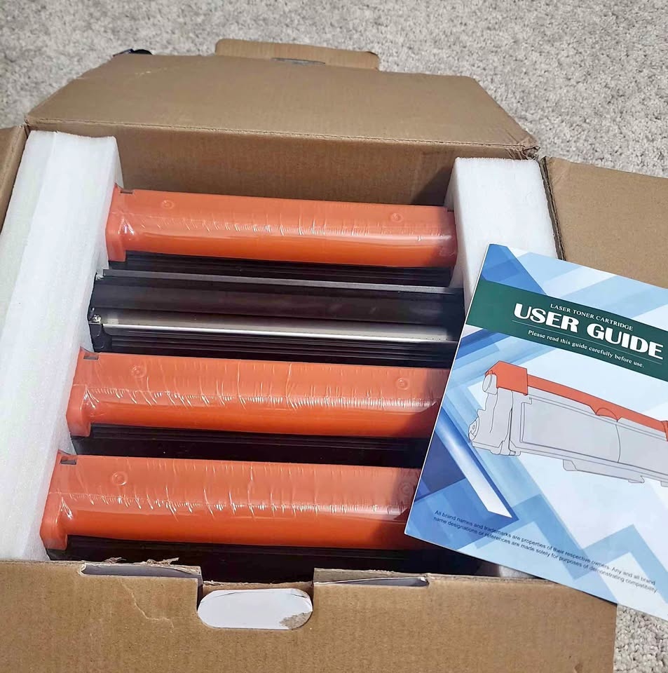 Laser Toner Cartridge TN450 - 4 Pack Black