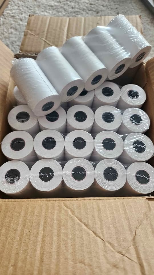 Thermal Paper Rolls 2.25"-50 ft - 50 Rolls