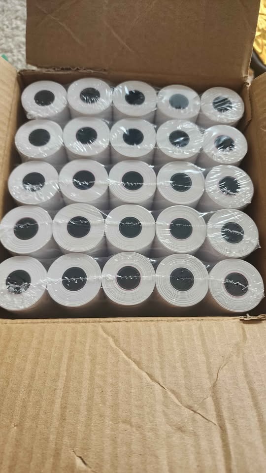 Thermal Paper Rolls 2.25"-50 ft - 50 Rolls - photo 2