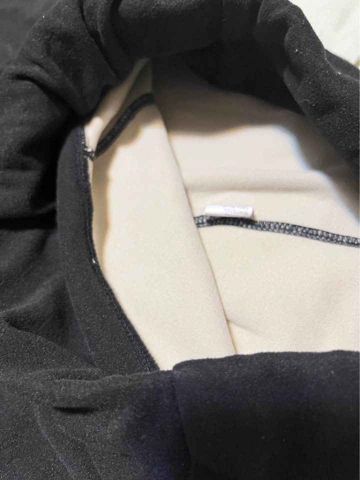 Black Thermal Long Sleeve Set - Winter Base Layer - Size S - photo 3