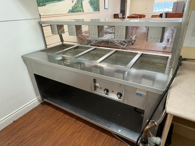 (2 Units) Commercial Hot Food Serving Line w/ Sneeze Guard - photo 2