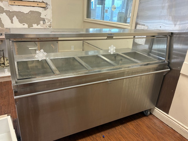 (2 Units) Commercial Hot Food Serving Line w/ Sneeze Guard - photo 4