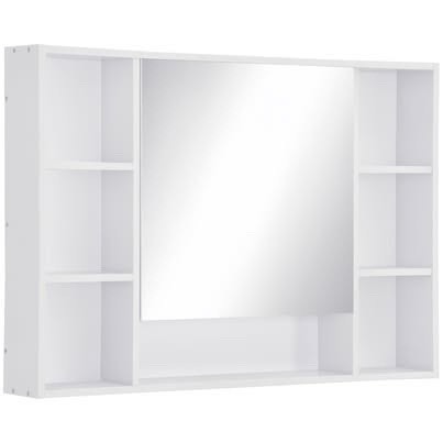 Kleankin Bathroom Mirror Cabinet w/ Storage | Good Finds