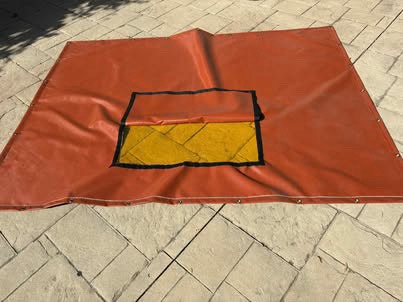Welding Curtain Panel 6x8 ft – Heavy-Duty Flame-Resistant Vinyl