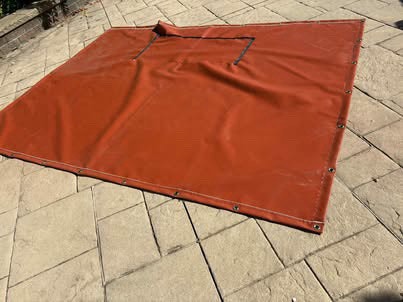 Welding Curtain Panel 6x8 ft – Heavy-Duty Flame-Resistant Vinyl - photo 2