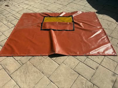 Welding Curtain Panel 6x8 ft – Heavy-Duty Flame-Resistant Vinyl - photo 5