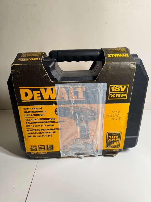 DeWalt DCD950KX 18V XRP Drill Kit (New) - photo 3