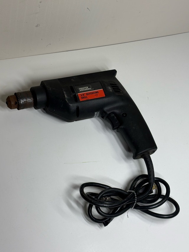 Master Mechanic 3/8” Reversing Drill | Vintage USA-Made