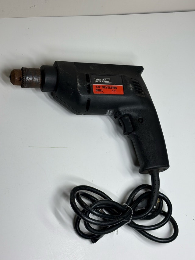 Master Mechanic 3/8” Reversing Drill | Vintage USA-Made - photo 2
