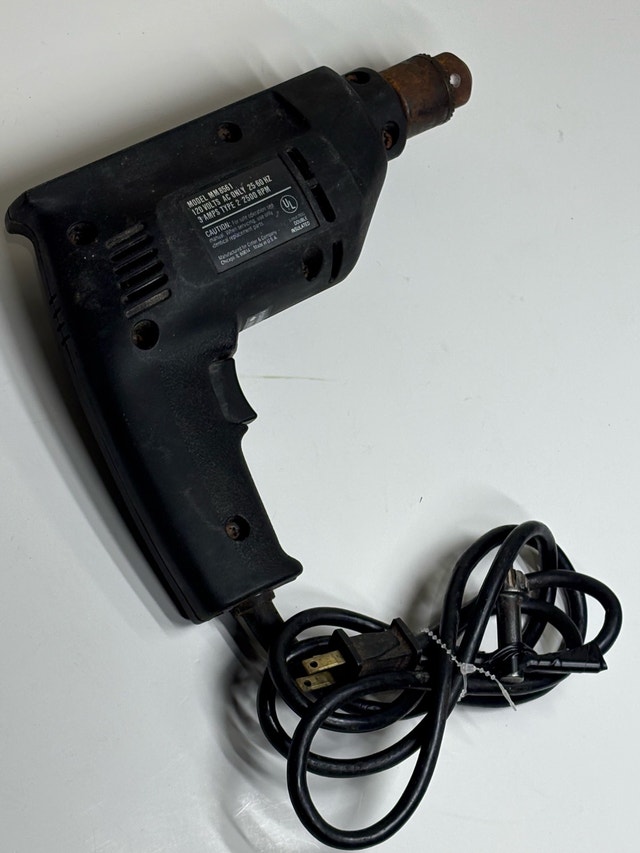 Master Mechanic 3/8” Reversing Drill | Vintage USA-Made - photo 4
