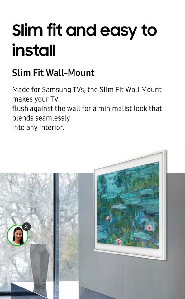 Samsung Slim Fit Wall Mount - photo 4
