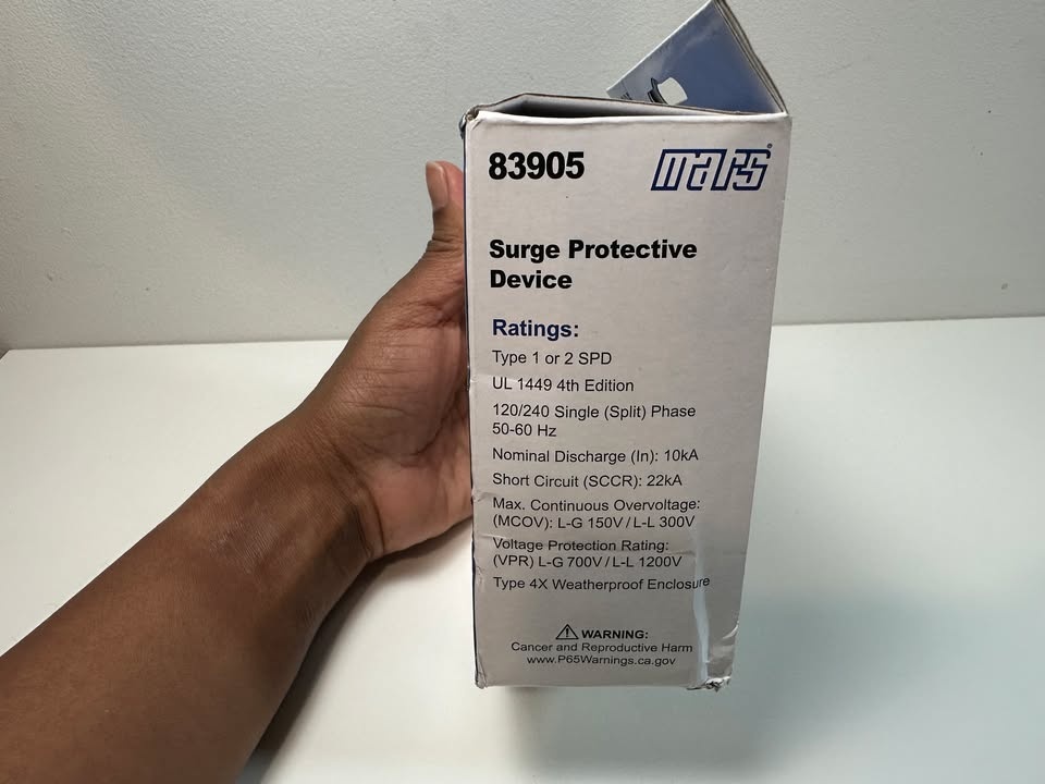 Mars 83905 HVAC Surge Protective Device - photo 4