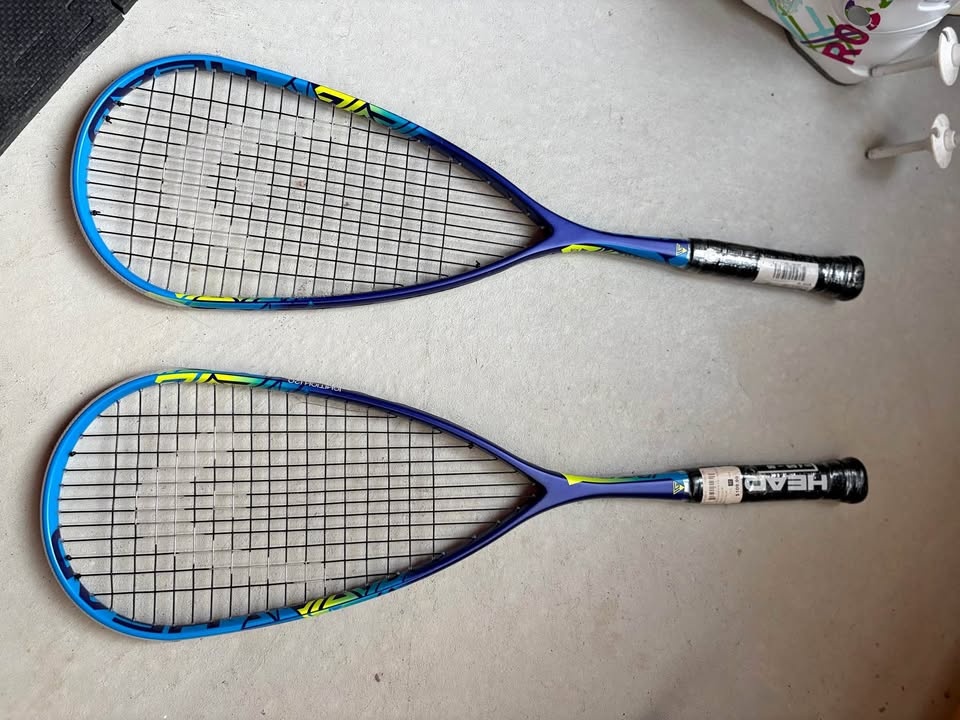 2 Brand New Head Tennis Racquets, 2 Used Wilson Racquets