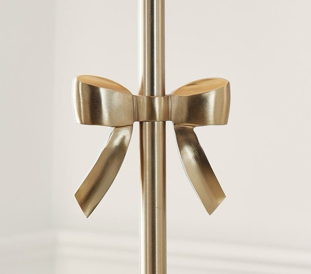 Ava Ribbon Floor Lamp - Brushed Gold - photo 2