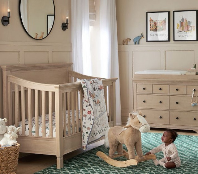 Horse Plush Nursery Rocker with Sound (WHITE) - photo 4