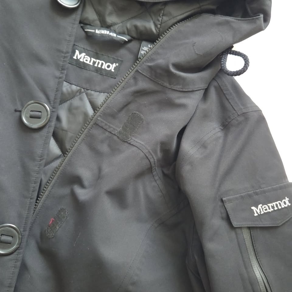 Marmot MemBrain Hooded Parka - Women's Large - Black - photo 2
