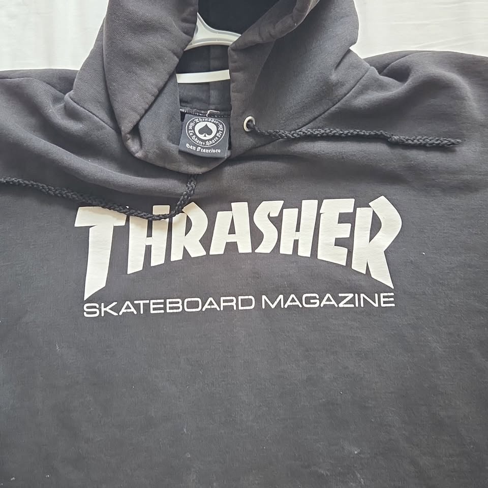 Thrasher Skate Mag Logo Black Pullover Hoodie XL - photo 2