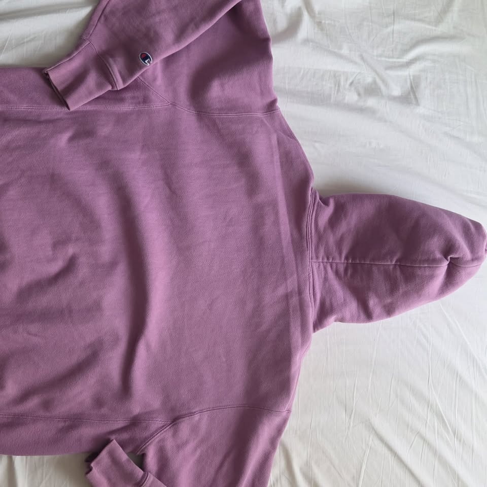 Champion Reverse Weave Pullover Hoodie - Mauve, Size L - photo 4