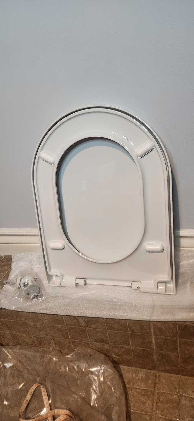 Duravit White Alpine Soft Close Modern Toilet Seat - Brand New - photo 3