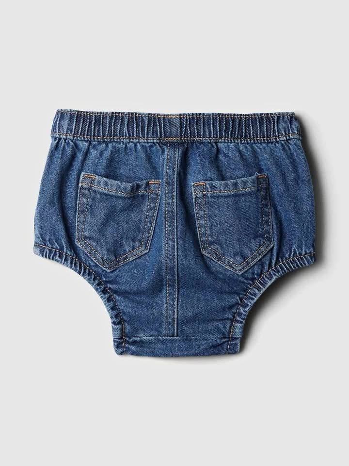 GAP Baby Denim Diaper Cover 6-12 Months - Two Available for Twin