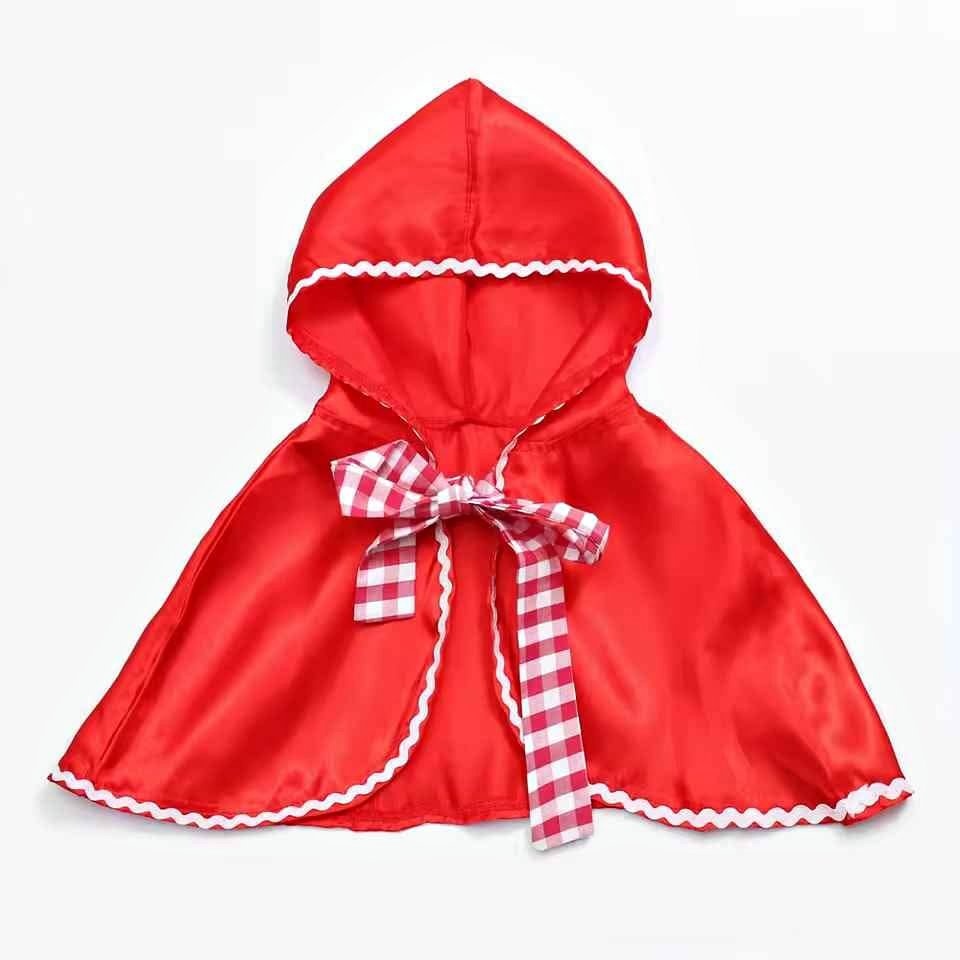 NWT Little Red Riding Hood Costume Cape Dress Up Halloween