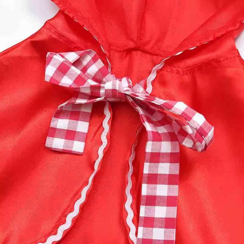 NWT Little Red Riding Hood Costume Cape Dress Up Halloween - photo 3