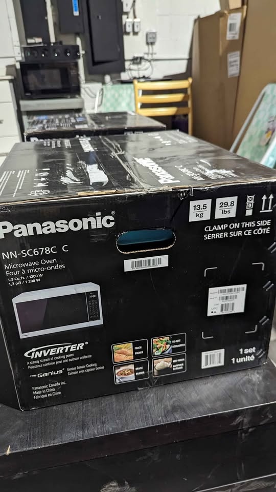 Panasonic NN-SC678C Microwave Oven - Refurbished - photo 3