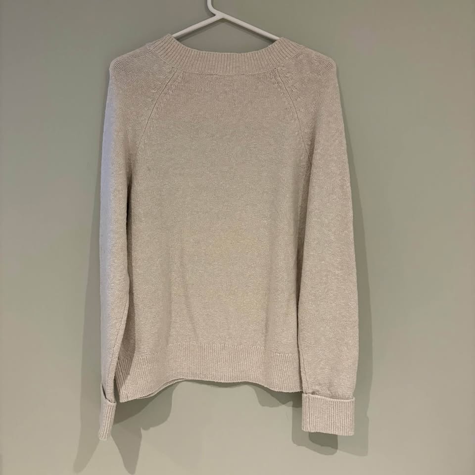 Denver Hayes Women's Striped Sweater - Purple and Cream XL - photo 2